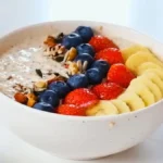 Tropical Smoothie Chia Oatmeal Pudding Recipe