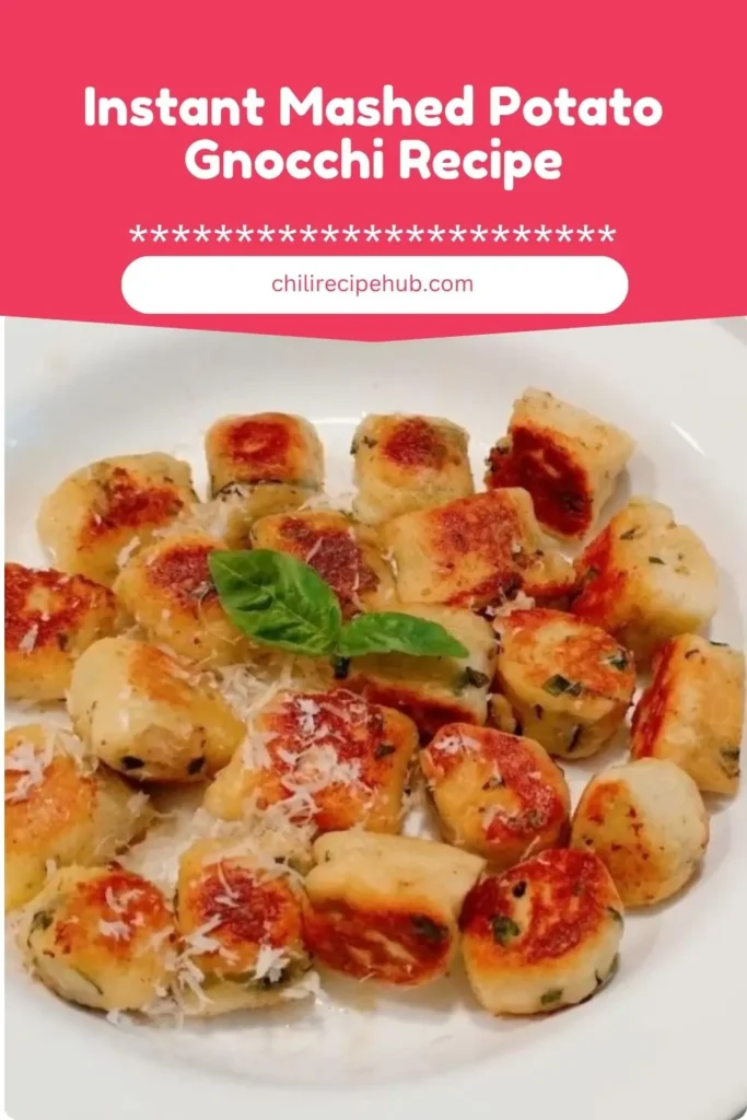 Instant Mashed Potato Gnocchi