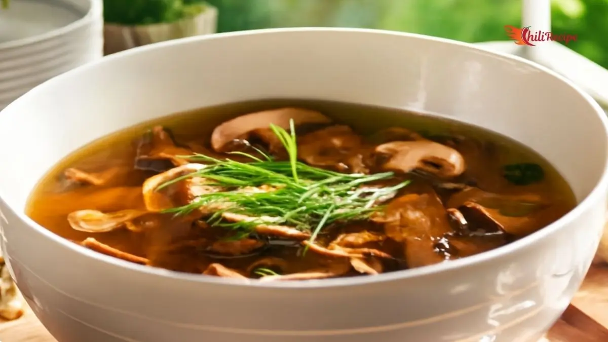Benihana Mushroom Soup Recipe