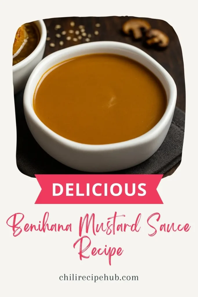 Benihana Mustard Sauce