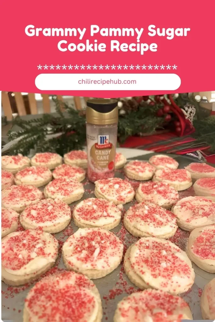 Grammy Pammy Sugar Cookie