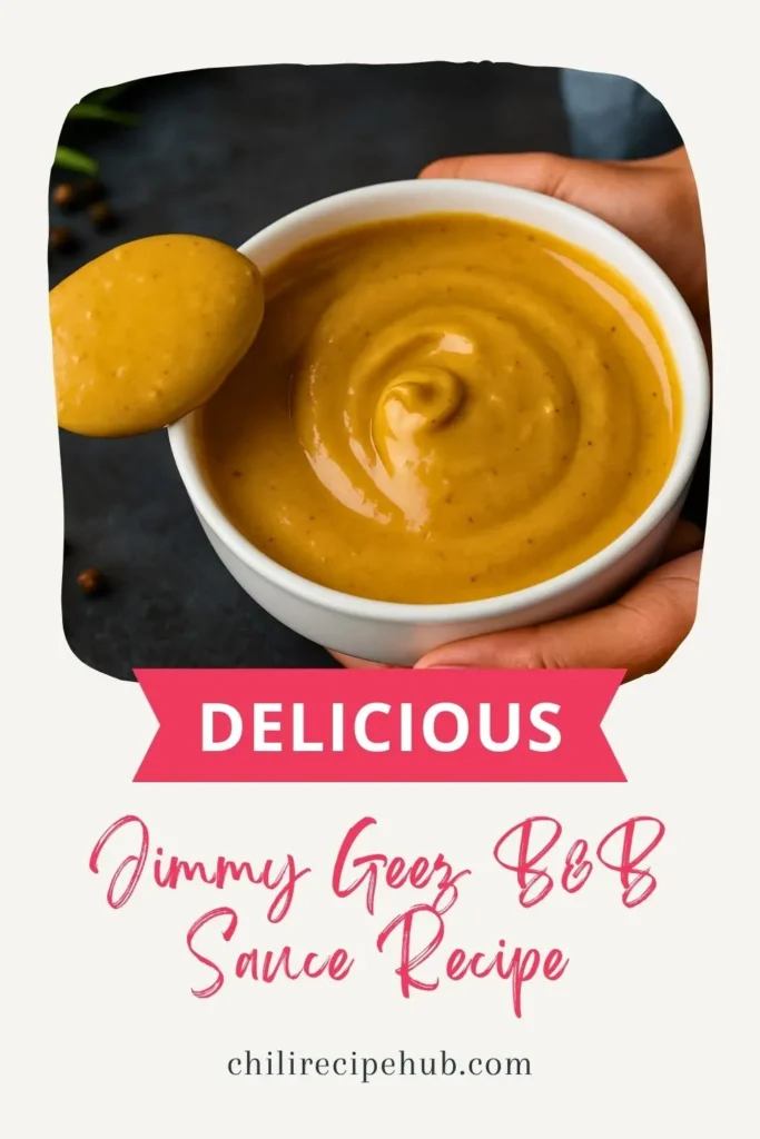 Jimmy Geez B&B Sauce