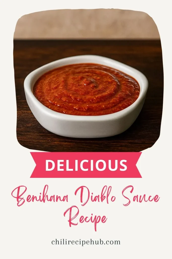 Benihana Diablo Sauce