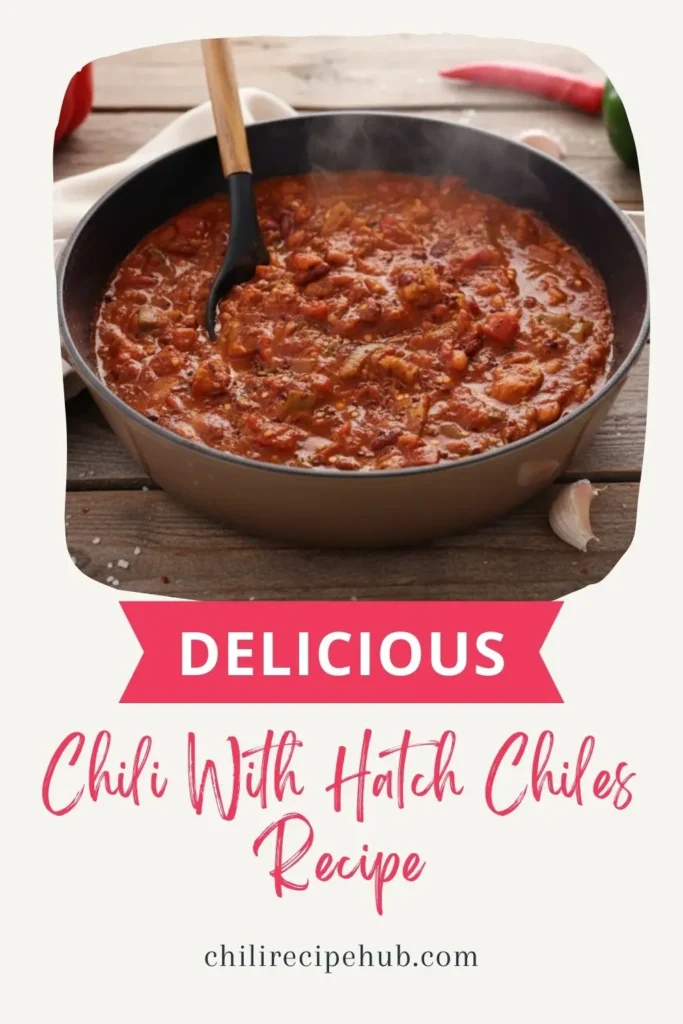 Chili With Hatch Chiles