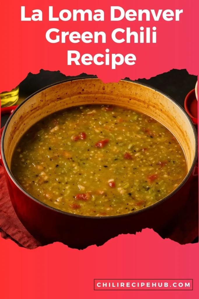 La Loma Denver Green Chili