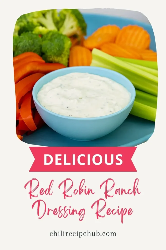 Red Robin Ranch Dressing