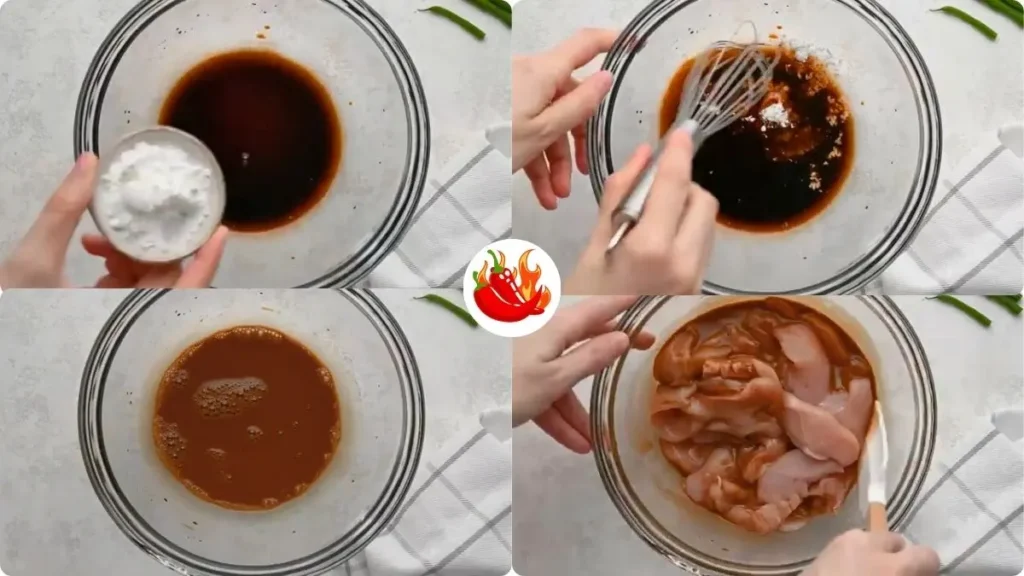 Step by step Panda Express Green Bean Chicken Recipe