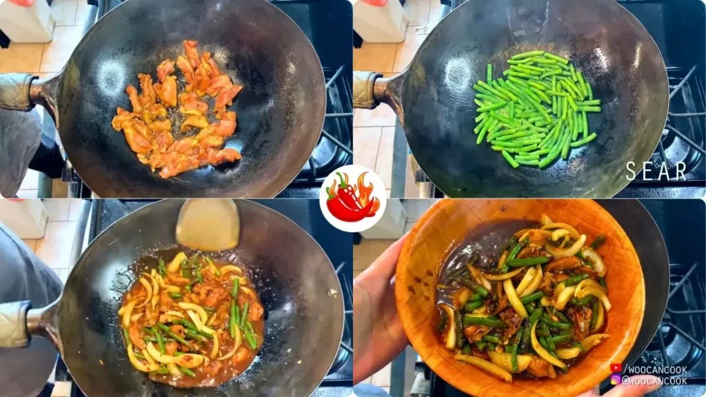 how to make Panda Express Chicken and String Beans Recipe