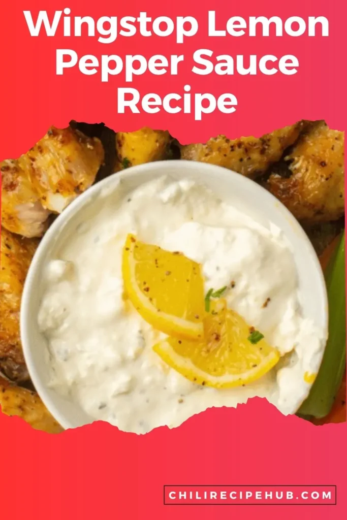 Wingstop Lemon Pepper Sauce