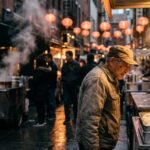 chinatown hawker leftovers consumption