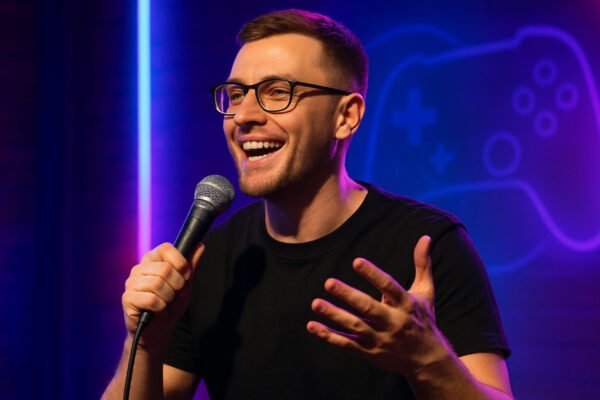 The Dual Stage: How Siozinis Bridges Stand-Up Comedy and Digital Streaming