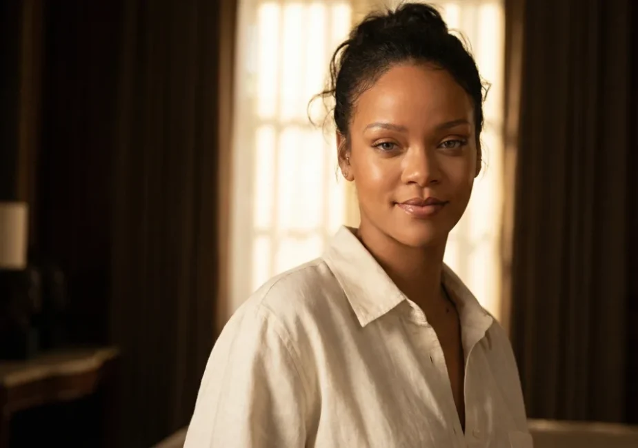rihanna no makeup